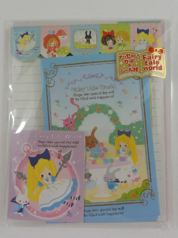 Cute Kawaii Kamio Fairy Tale World Letter Set Pack - Stationery Writing Paper Penpal