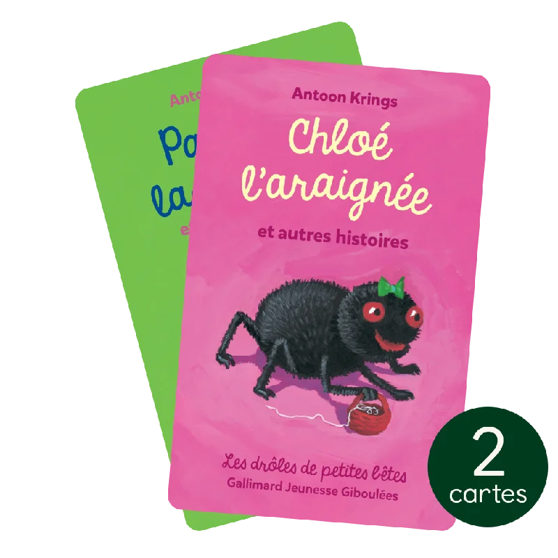 Collection Drôles de petites bêtes (Chloé l’araignée et autres histoires, Patouch la mouche et autres histoires)