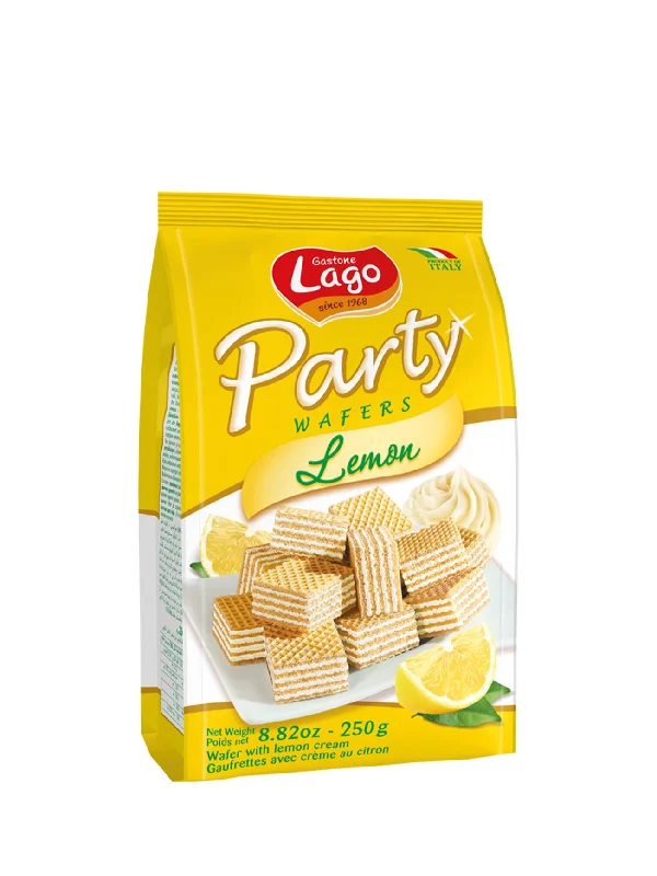 GASTONE LAGO PARTY WAFERS LEMON 250G