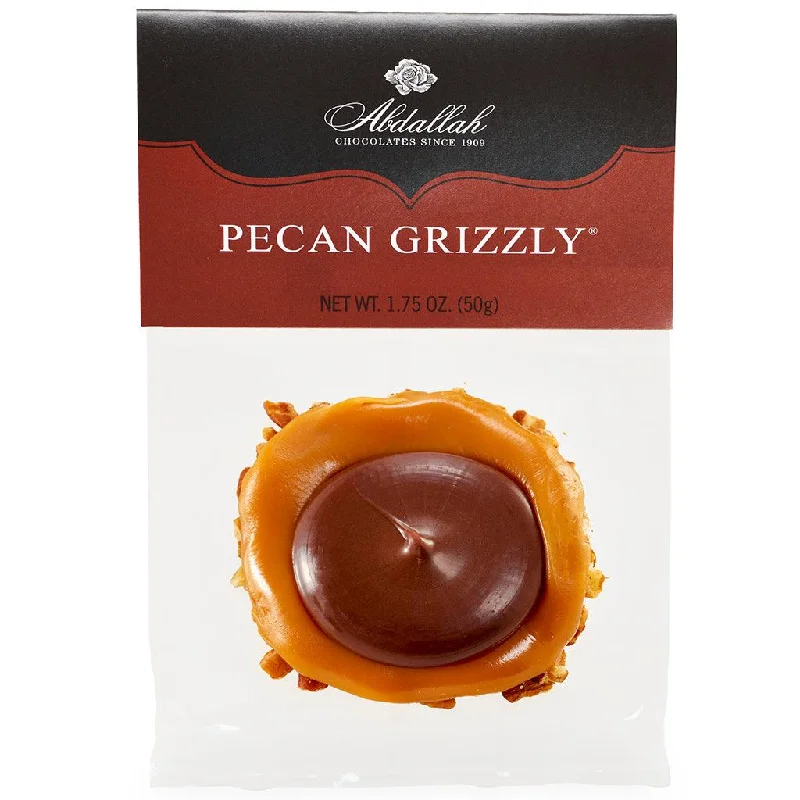 Abdallah Candies : Pecan Grizzly® – Milk Chocolate