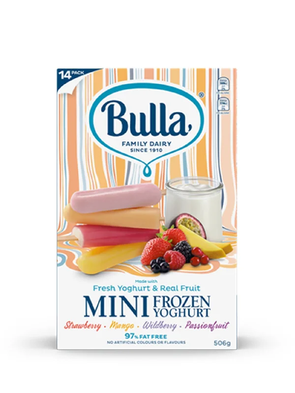 BULLA 97% FF MINIS FRUIT&YOG 14'S