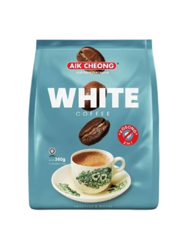 AIK CHEONG WHITE COFFEE KOSONG 12X30G