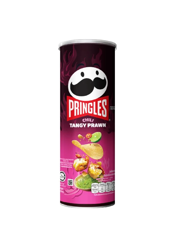 PRINGLES CHILI TANGY PRAWN 102G