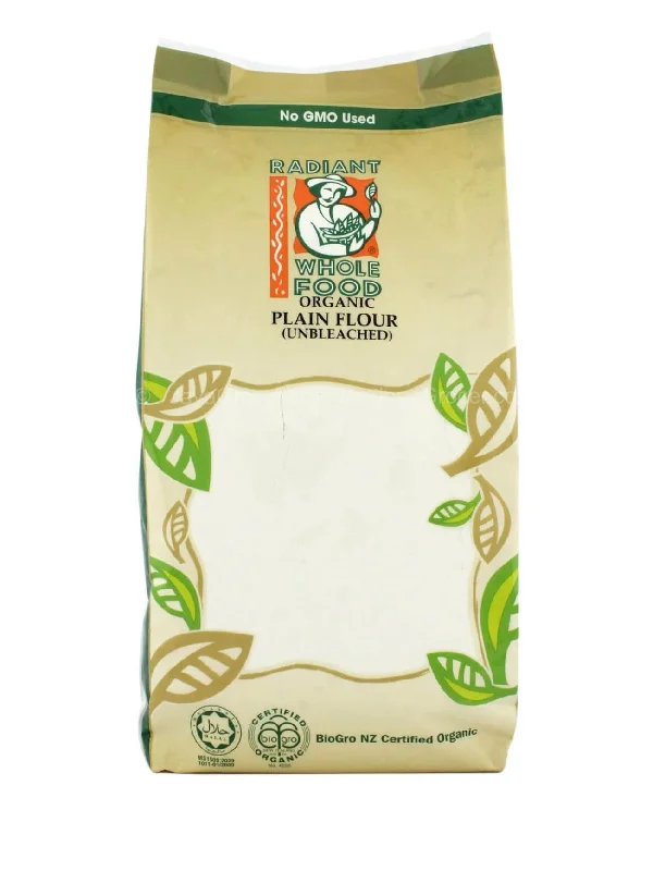 RADIANT ORG PLAIN FLOUR UNBLEACHED 1KG