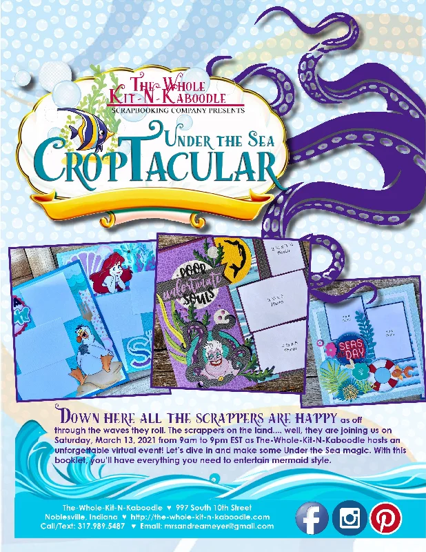 Under the Sea CropTacular Booklet