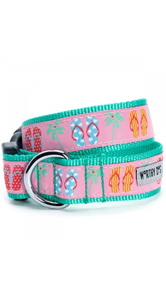 The Worthy Dog Collar: Flip Flops