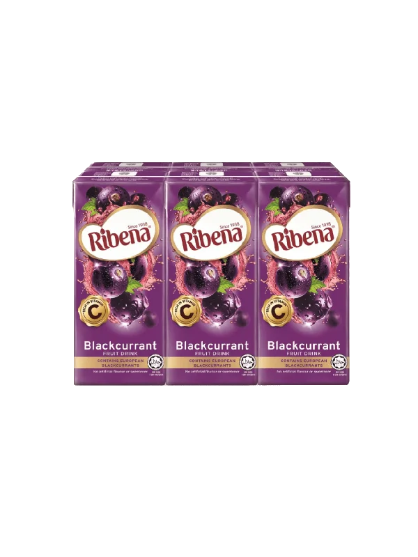 RIBENA RTD BLACKCURRANT 5+1X200ML