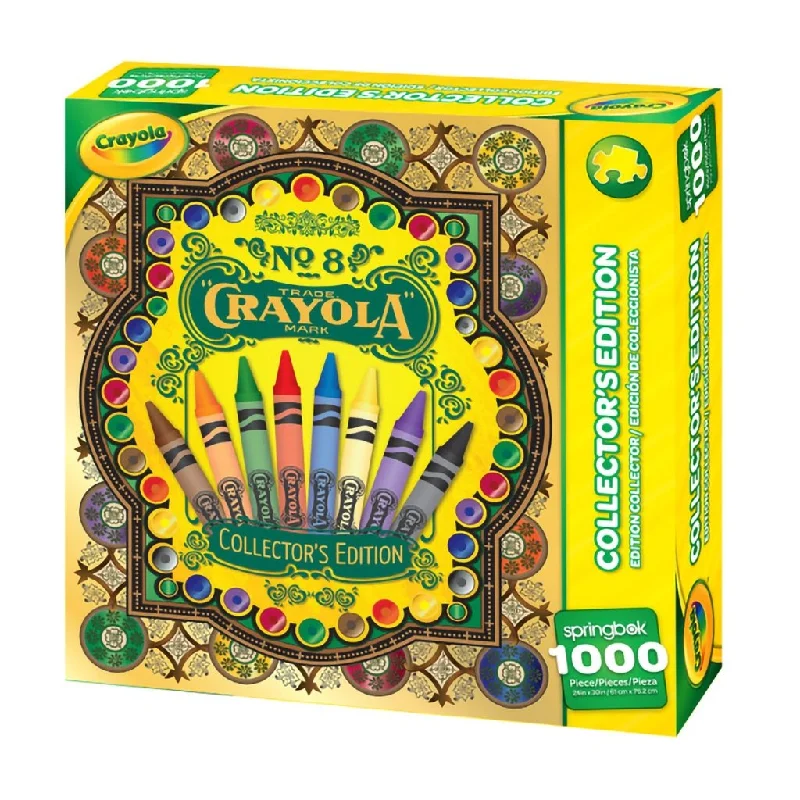 Springbok : Crayola Colors Collectors Addition 1000 Piece Jigsaw Puzzle