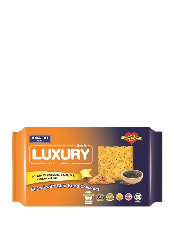 HWA TAI LUXURY CEREAL&CHIASEED CRACKERS 12X18.5G