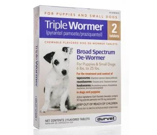 Durvet Triple Wormer- Puppy & Small Dog