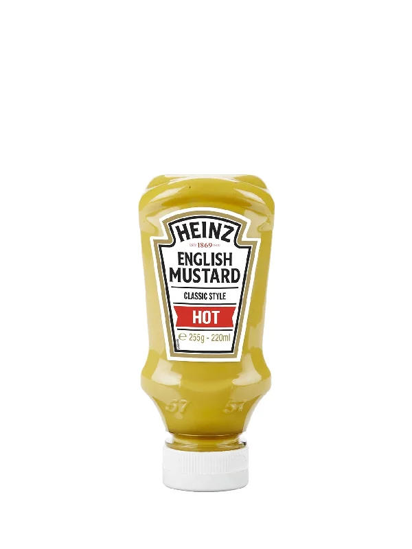 HEINZ ENGLISH MUSTARD HOT 220ML