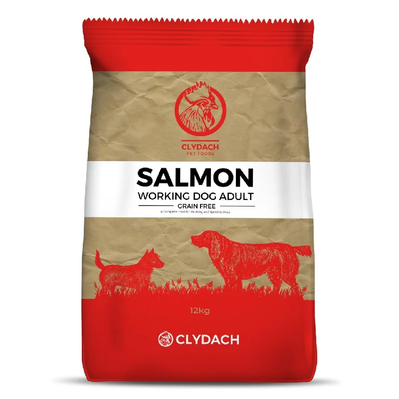 - Dog food helps the digestive systemClydach Farm Grain Free Salmon for Dogs 12kg