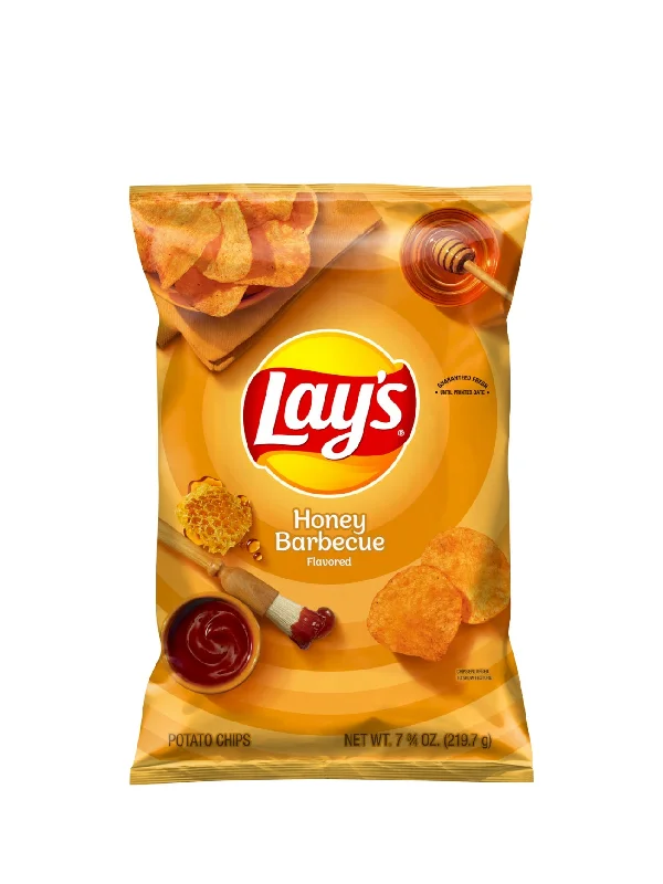 LAY'S USA HONEY BARBEQUE FLV POTATO CHIPS 6.5OZ