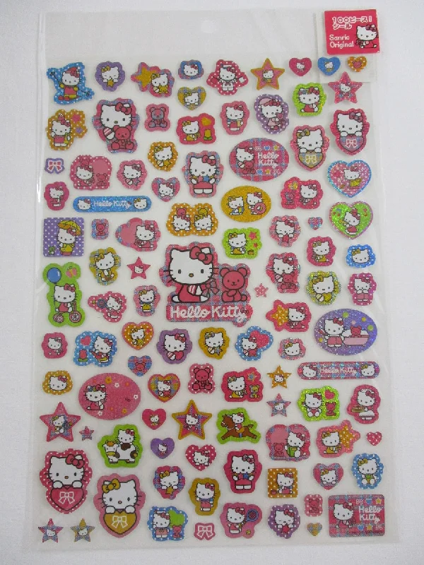 Cute Kawaii Sanrio Hello Kitty Sticker Large Sheet - 2005