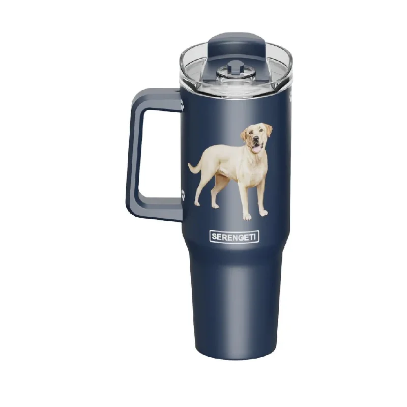 E & S Pets : Yellow Labrador Serengeti 40oz Stainless Steel Ultimate Tumbler