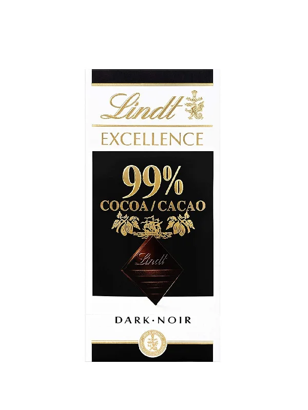 LINDT EXCELLENCE DARK 99% COCOA 50GM