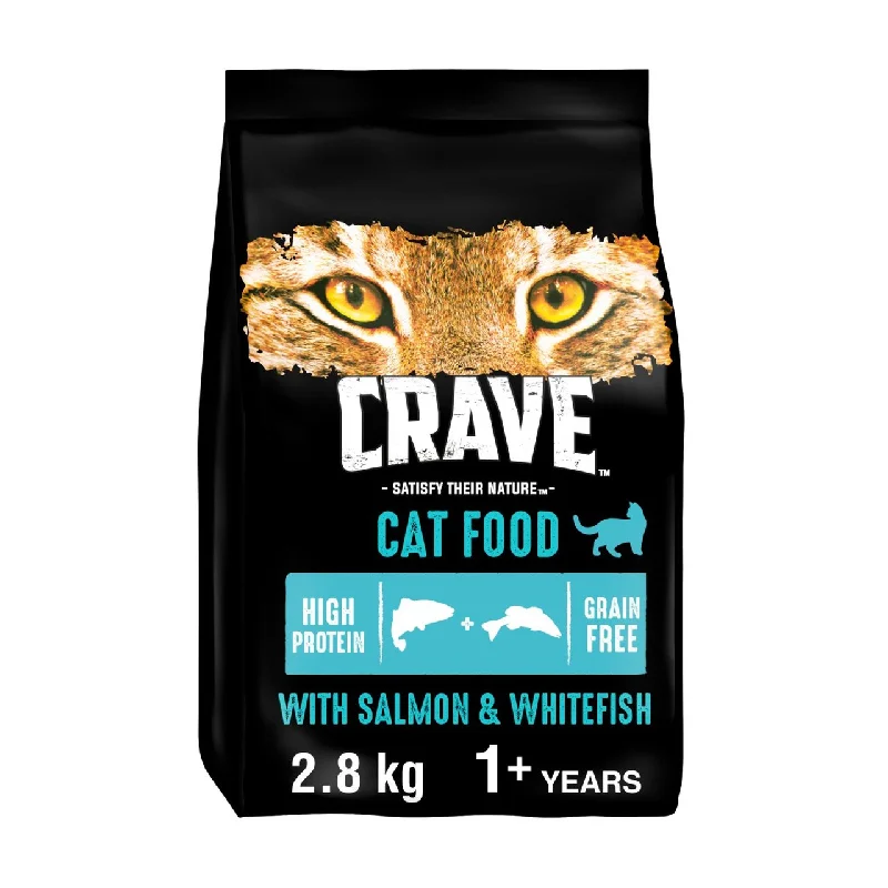 - The effect of dog food on dental healthCrave Cat Dry Adult with Salmon and Whitefish 2.8kg