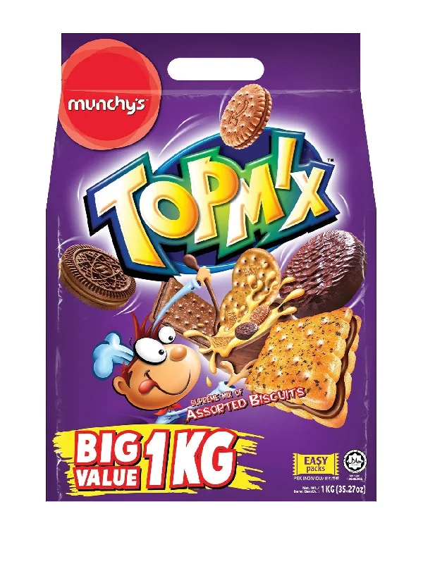 MUNCHYS TOPMIX BIG VALUE 900G