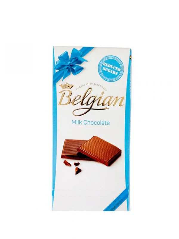 BELGIAN NSA MILK CHOC 100GM