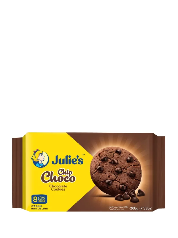 JULIE'S CHIP CHOCO 208G