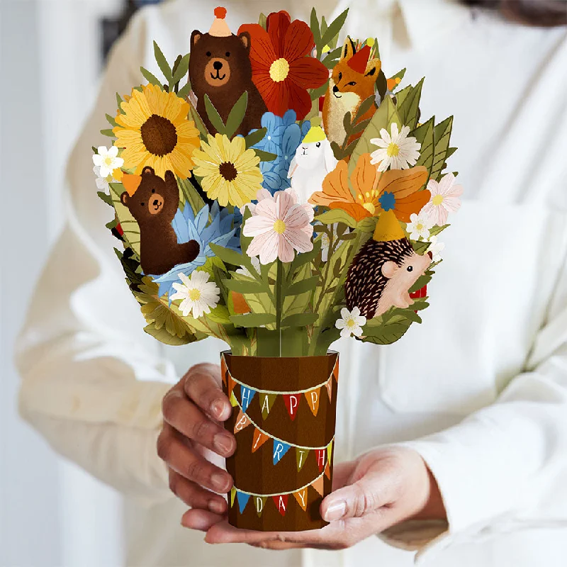 Woodland Birthday Party Bouquet