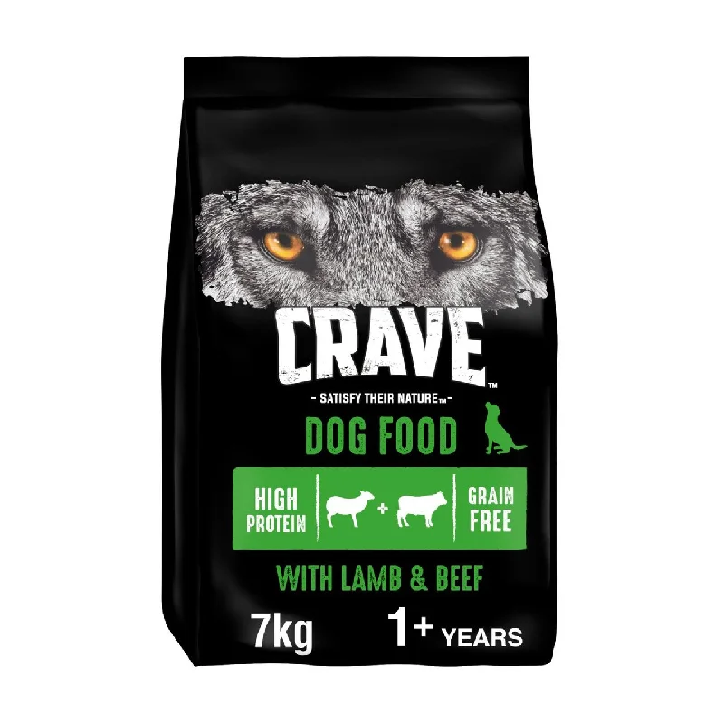 - ProNevus dog food palatabilityCrave Dog Dry with Lamb & Beef 7kg