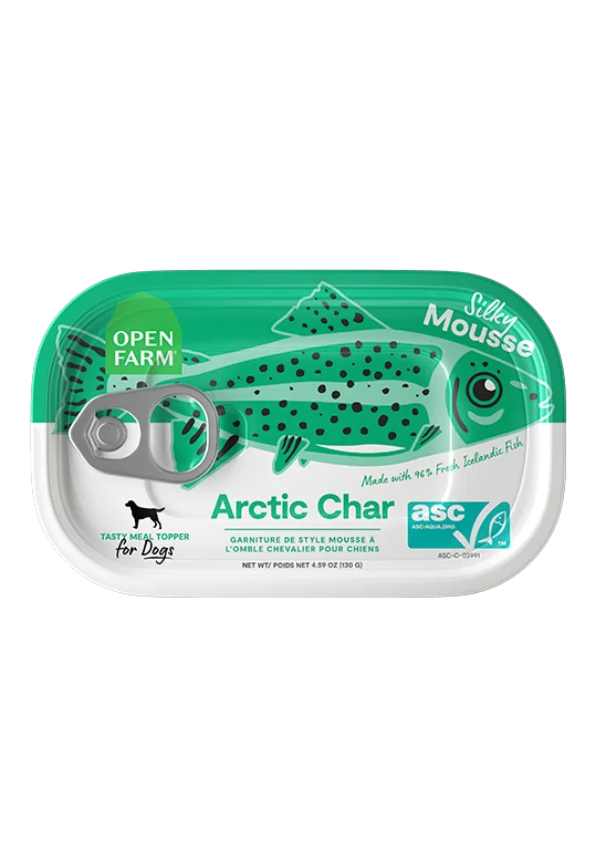 Open Farm Artic Char Fish Food Topper For Dogs, 12/4.59oz