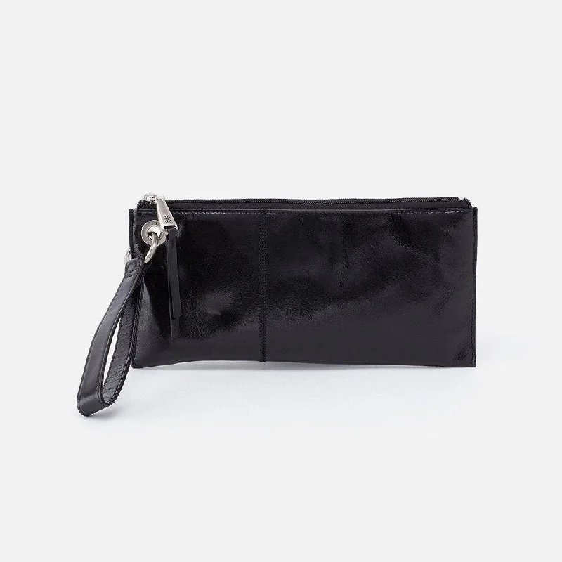 HOBO : Vida Wristlet in Black