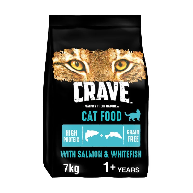 - Dog food discountsCrave Cat Dry Adult with Salmon and Whitefish 7kg