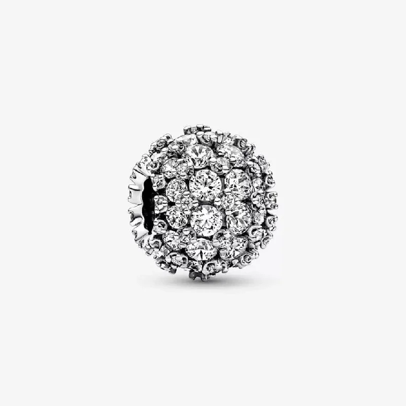 PANDORA : Sparkling Pavé Round Charm