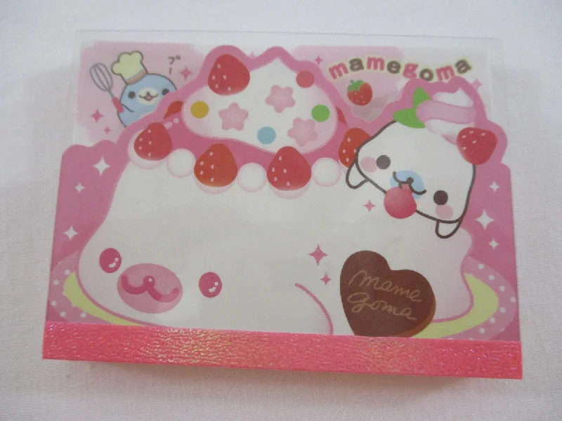 Cute Kawaii San-X Mamegoma Seal Mini Notepad / Memo Pad - S - 2009 Vintage