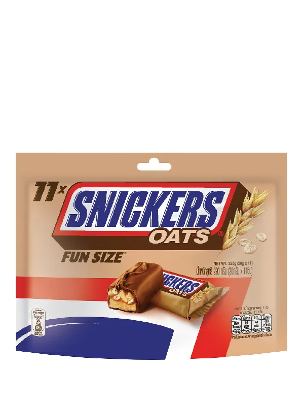 SNICKERS OATS PEANUT FUN SIZE 220G