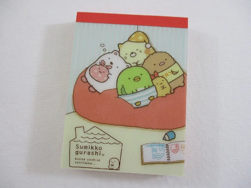 Cute Kawaii San-X Sumikko Gurashi Home Mini Notepad / Memo Pad - B - 2015