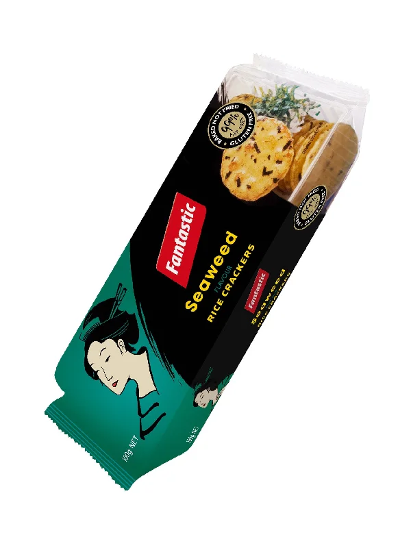 FANTASTIC RICE CRACKER SEAWEED 100G