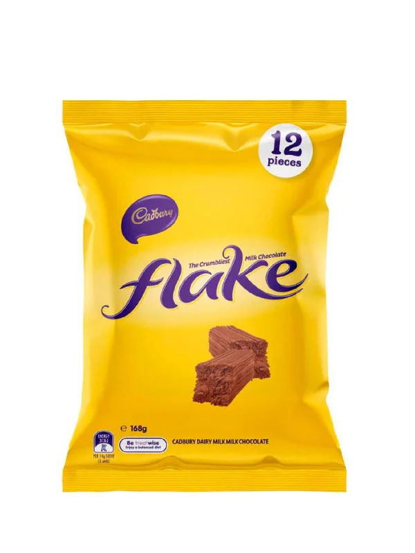 CADBURY SHARE PACK BAR FLAKE 168G