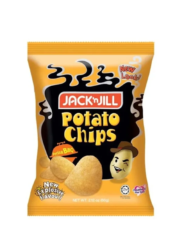 JACK N JILL POTATO CHIP BARBECUE 60G