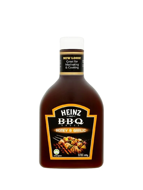 HEINZ BBQ SAUCE HONEY & GARLIC 600G