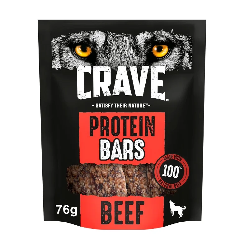 - The effect of dog food on hairCrave Natural Grain Free Protein Bar Grain Adult Dog Treat Beef 76g