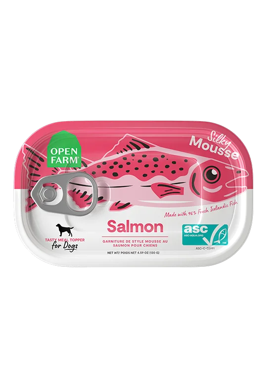 Open Farm Salmon Fish Food Topper For Dogs, 12/4.59oz