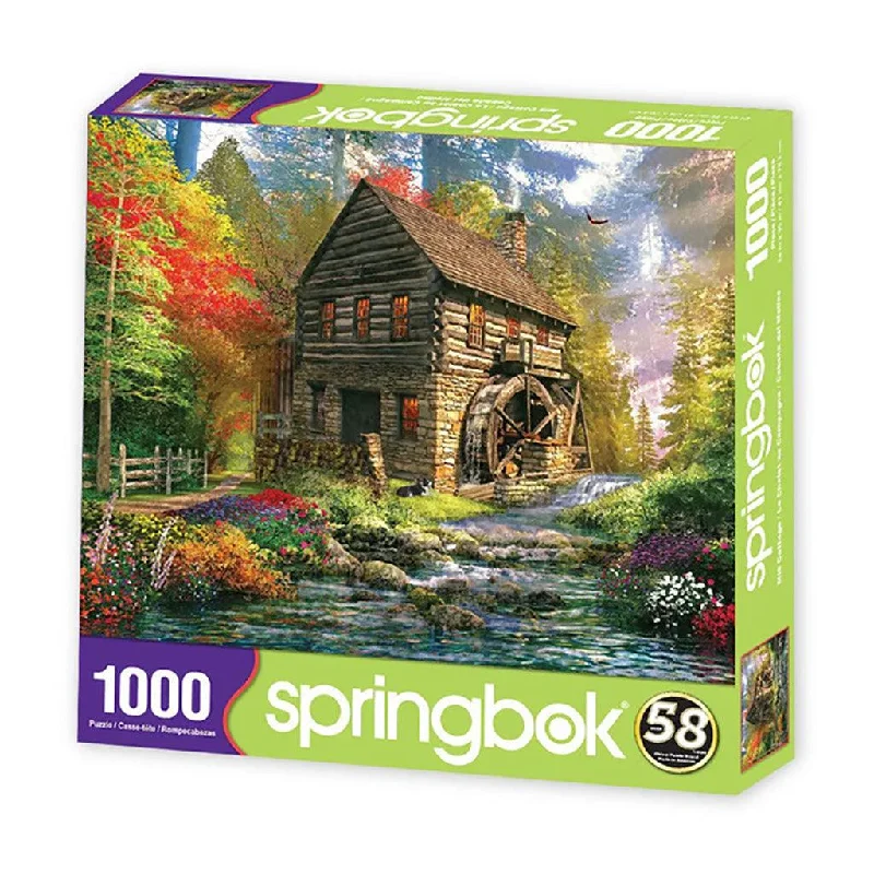 Springbok : Mill Cottage 1000 Piece Jigsaw Puzzle