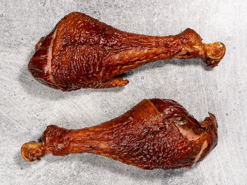 SMOKED TURKEY DRUMSTICKS — FULLY COOKED