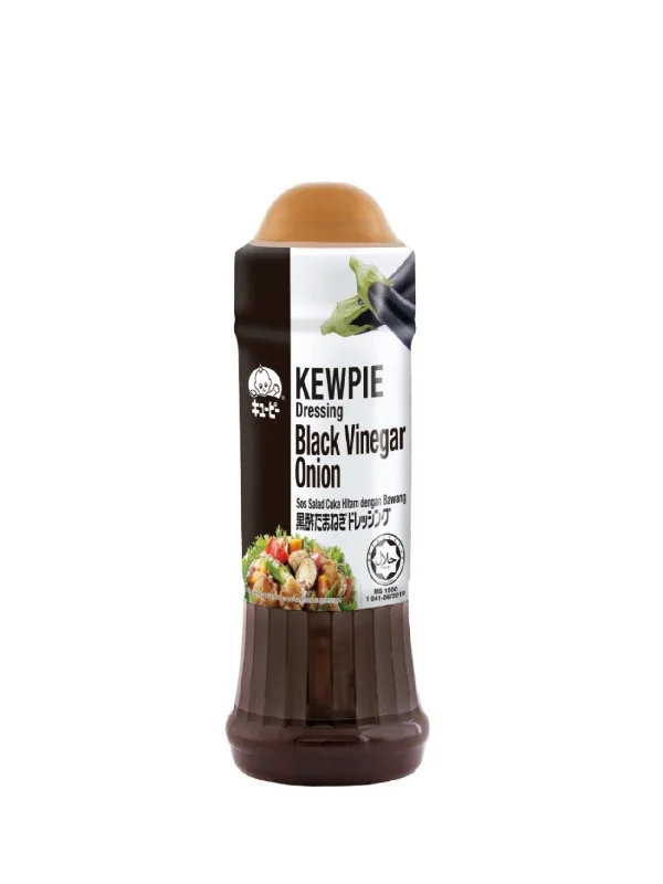 KEWPIE BLACK VINEGAR ONION DRESSING 210ML