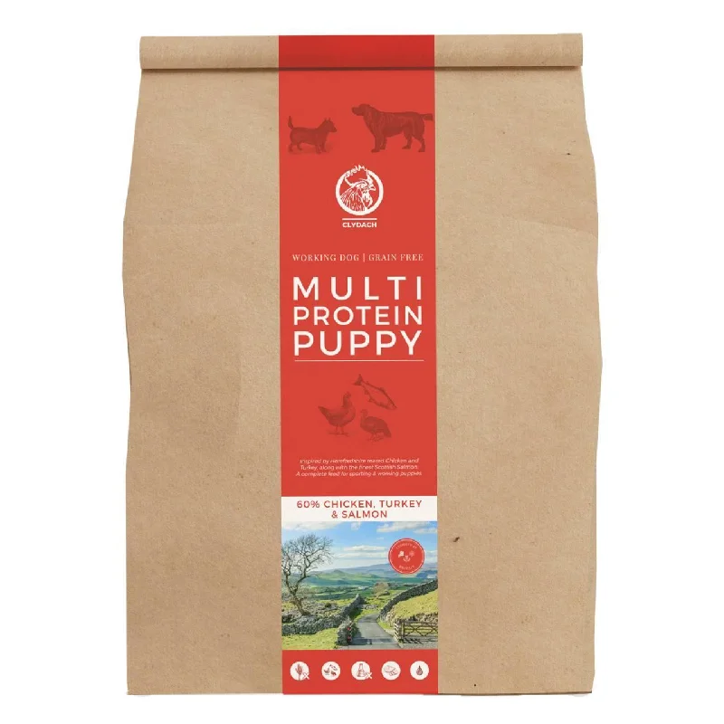 -Grain-free dog food recommendationClydach Farm Grain Free MultiProtein Puppy Dry Dog Food 5kg