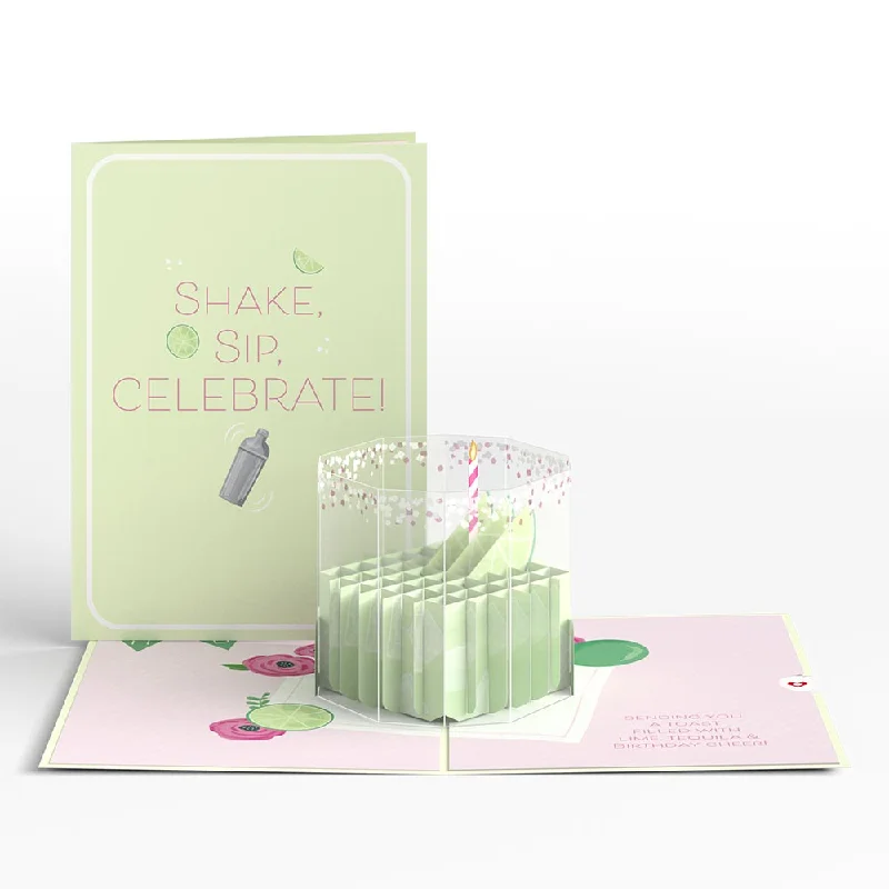 Birthday Margarita Pop-Up Card