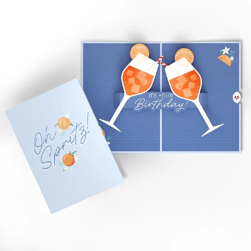 Oh Spritz! Birthday Pop-Up Card