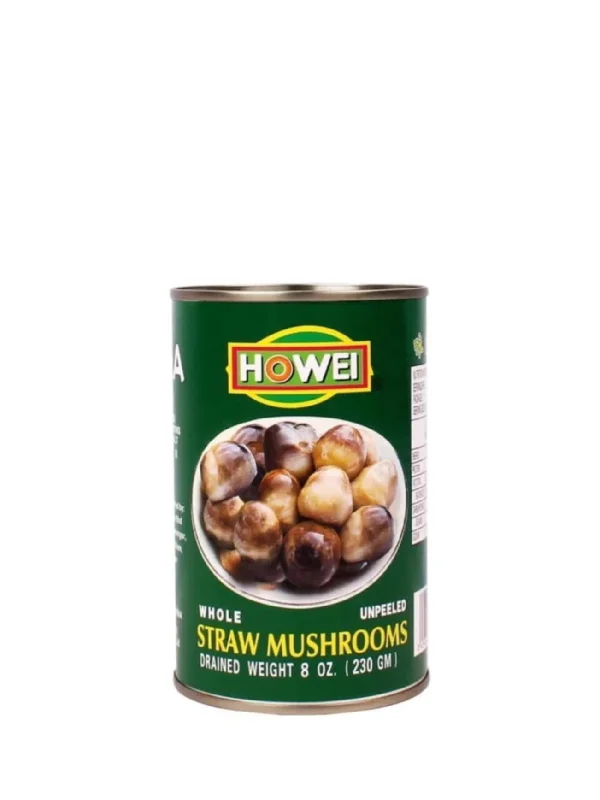 HOWEI AAA STRAW MUSHROOM 400G