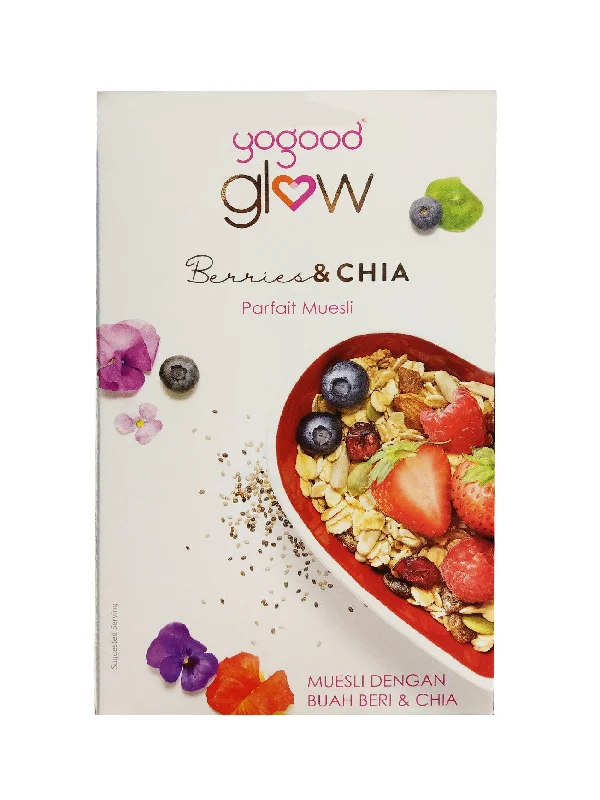 YOGOOD GLOW PARFAIT MUESLI BERRIES&CHIA 320G