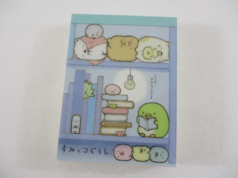 Cute Kawaii San-X Sumikko Gurashi Mini Notepad / Memo Pad - C - 2013 - Rare HTF