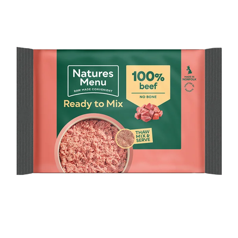 Natures Menu Raw Beef Beef Block