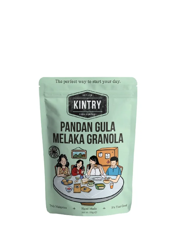 KINTRY PANDAN GULA MELAKA GRANOLA 200G